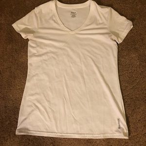 Reebok White Drifit T-shirt